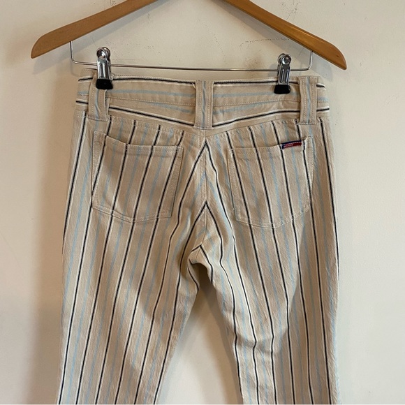 BCBGMaxAzria Women’s Pinstriped Bootcut Jeans Size 4 - Picture 5 of 8